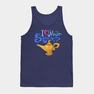 Aladdin's Lamp - I Love Magic Tank Top